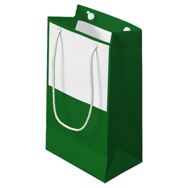 Die sächsische kleine Geschenktasche Geschenktüte (Vorderseite Schrägansicht)