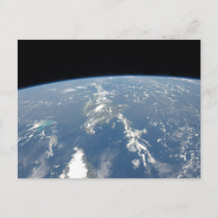 Die Sahara-Staubwolke fliegt nach Westen in den At Postkarte