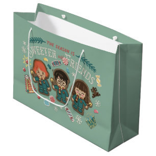 Die Saison ist süßer mit Freunden Große Geschenktüte