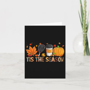 Die Saison Leopard Pumpkin Racquetbyll Halloween F Karte