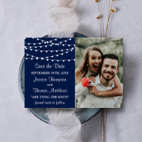 Die Saitenleuchten an der Blue Wedding Collection