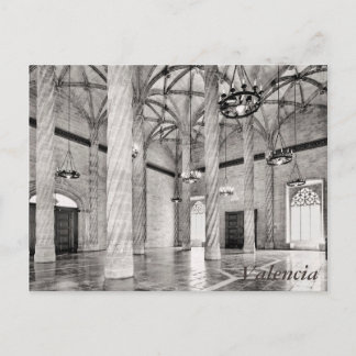 Die Säle der Kolumnen in Valencia Postkarte
