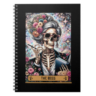 Die Sammlung der Boss-Tarot-Card-Notebooks Notizblock