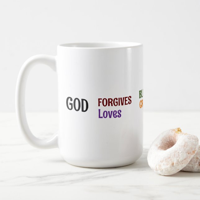 Die Sammlung Gottes Kaffeetasse (Mit Donut)