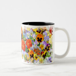 Die Sammlung Pansy Zweifarbige Tasse