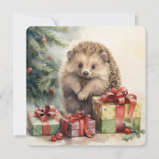 Die Sammlung von Waldrasen: Weihnachten Igel