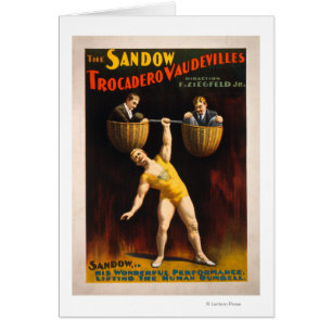 Die Sandow Trocadero Vaudevilles Gewichtheben