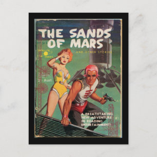 DIE SANDS DER MARS POSTKARTE