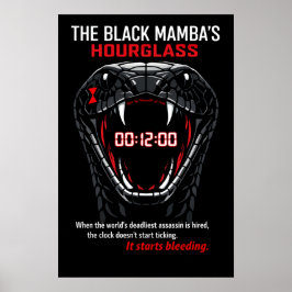 Die Sanduhr der Schwarzen Mamba Poster