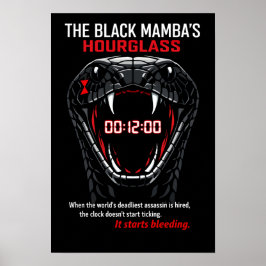 Die Sanduhr der Schwarzen Mamba Poster