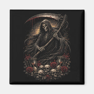 Die Sanduhr des Schnitters Magnet