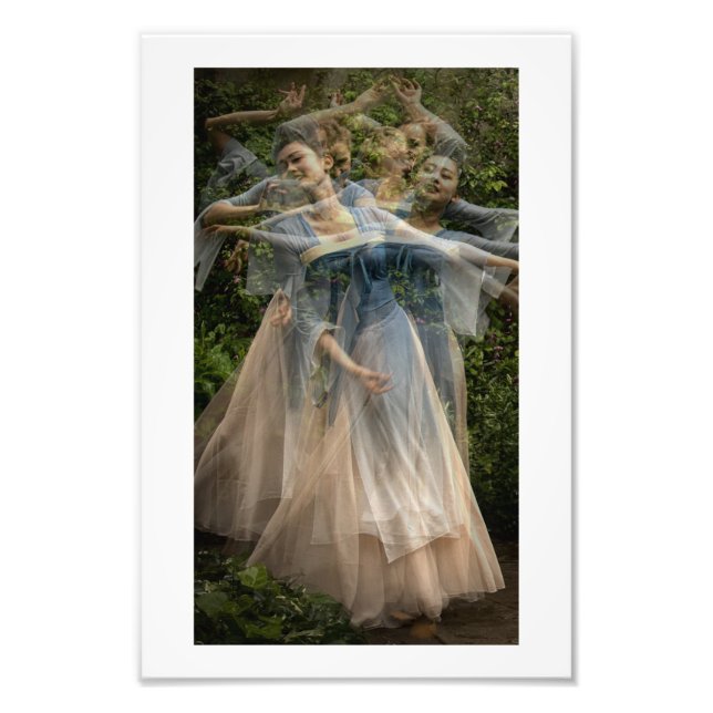 Die sanfte Tanzbewegung (Multi Nr. 4) Fotodruck (Vorne)