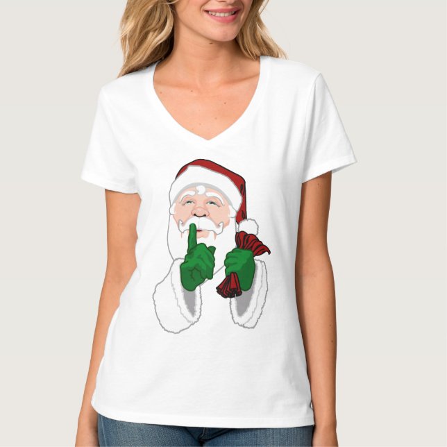Die Sankt-T - Shirt der Weihnachtsmann-T - (Vorderseite)