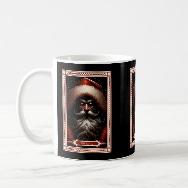Die Santa Tarot Card Kaffeetasse (Links)