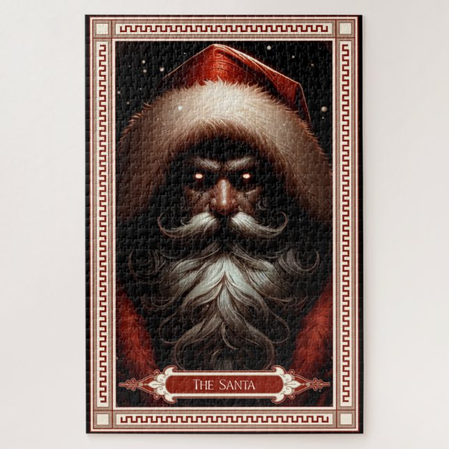 Die Santa Tarot Card Puzzle (Vertikal)