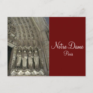 Die Satzung von Notre Dame Postkarte
