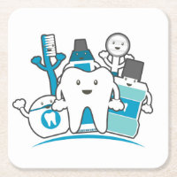 Die saubere Zahn-Gruppe