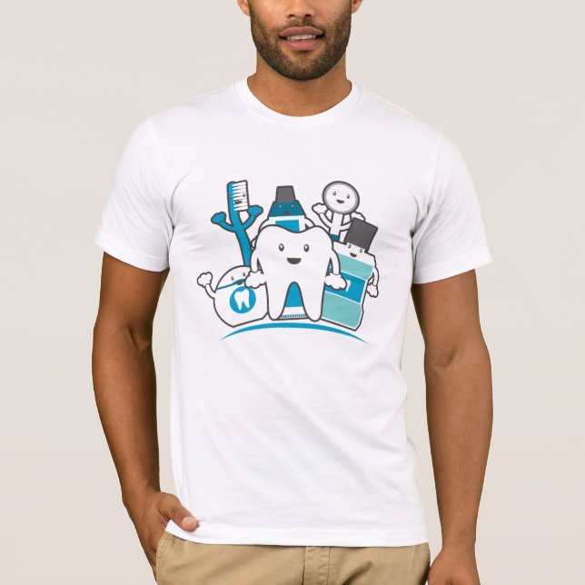 Die saubere Zahn-Gruppe T-Shirt (Vorderseite)
