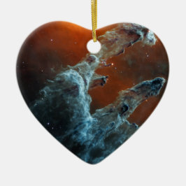 Die Säulen der Schöpfung | MIRI | JWST Keramik Ornament