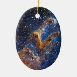 Die Säulen der Schöpfung NIRCam | JWST Keramik Ornament