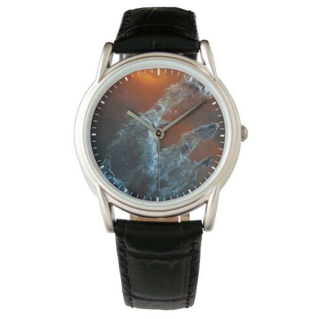 Die Säulen der Schöpfung wurden mittendrin. Armbanduhr (Vorderseite)