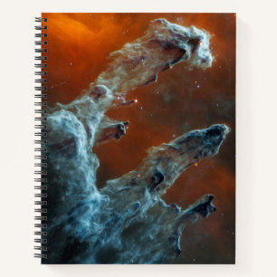 Die Säulen der Schöpfung wurden mittendrin. Notizbuch