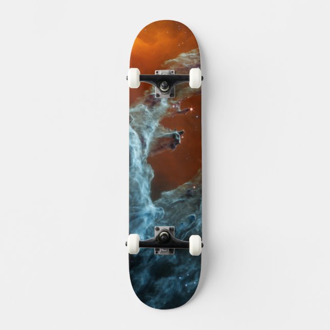 Die Säulen der Schöpfung wurden mittendrin. Skateboard (Vorderseite)