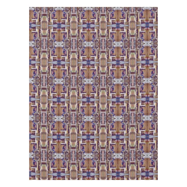 Die Säulen des Plaza Tischdecke (Vorderseite)