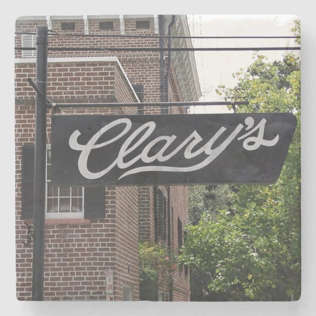 Die Savanne-Untersetzer des Clarys Steinuntersetzer (Vorderseite)