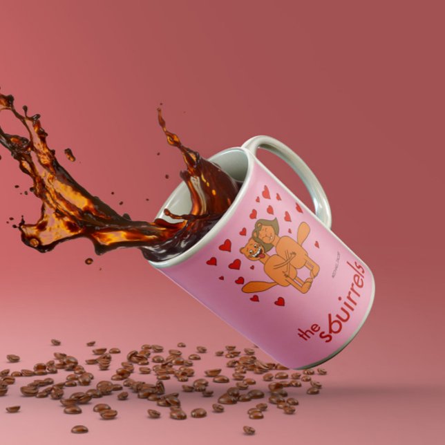 Die Sbuirrels Ed und Mary Valentine Kaffeetasse (Von Creator hochgeladen)