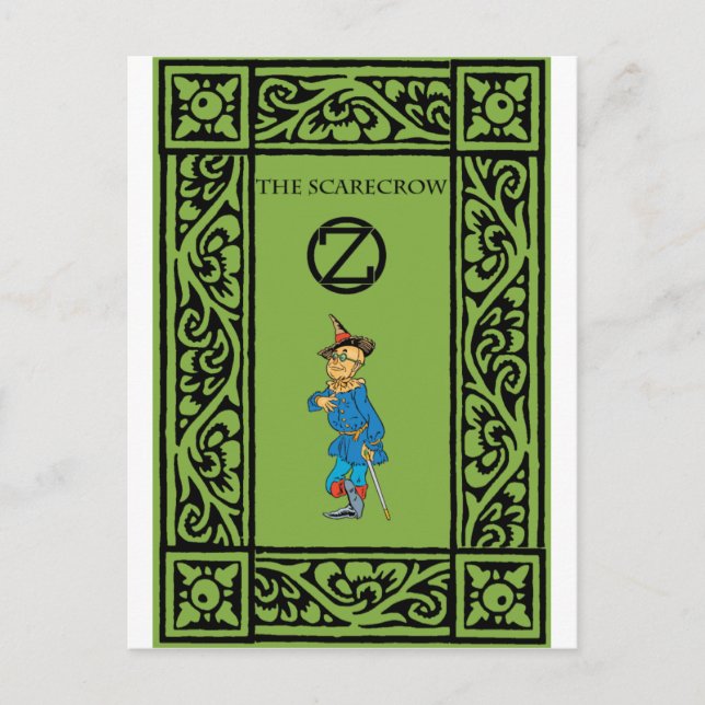 Die Scarecrow Postkarte (Vorderseite)