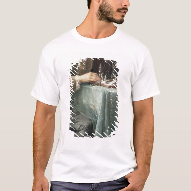 Die Schach-Spieler, 1887 T-Shirt (Vorderseite)