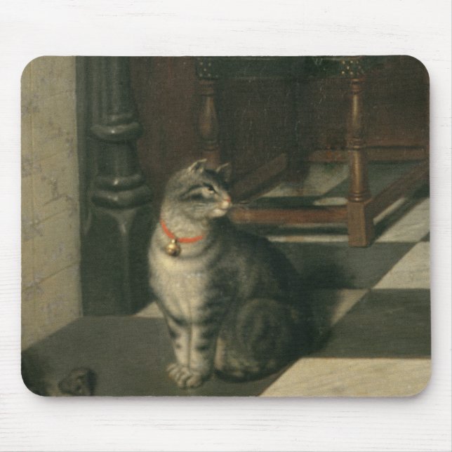 Die Schach-Spieler, c.1670 Mousepad (Vorne)