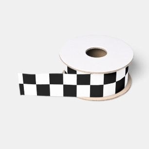 Die Schachbrett-Flagge Ripsband