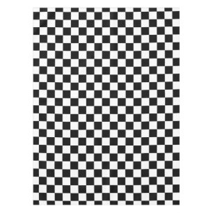 Die Schachbrett-Flagge Tischdecke