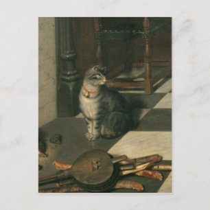 Die Schachspieler, c.1670 Postkarte