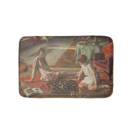 Die Schachspieler (von John Lavery) Badematte