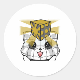 Die Schachtel Runder Aufkleber