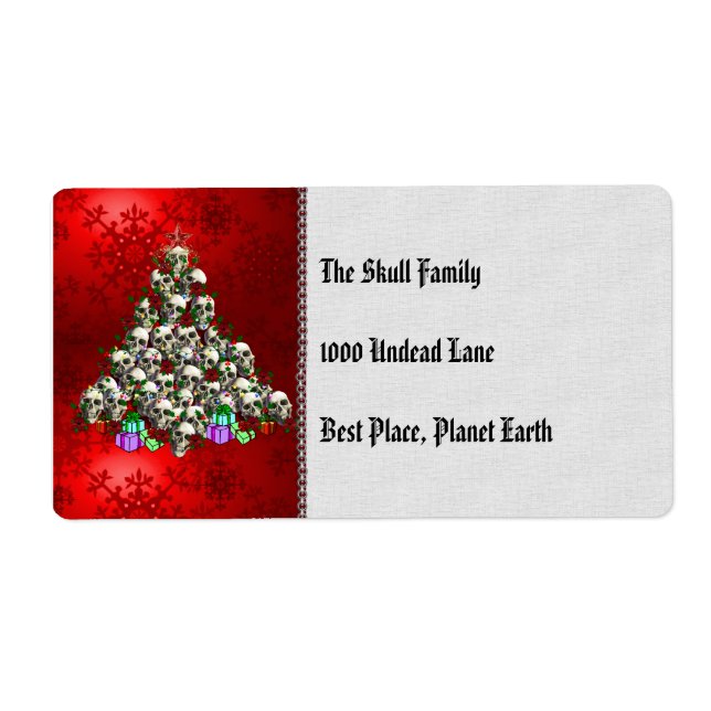 Die Schädel der Weihnachten (Vorne)