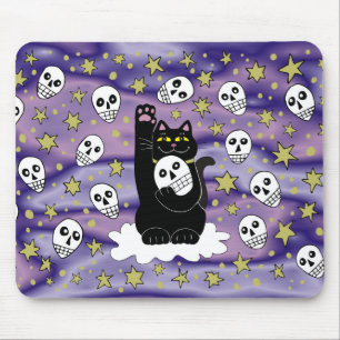 Die Schädel sind heute Abend glücklich Mousepad