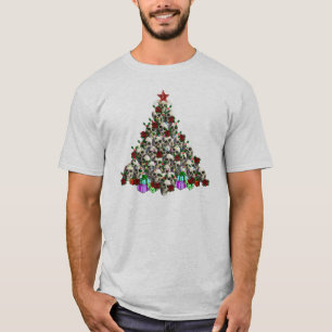 Die Schädel von Weihnachten T-Shirt
