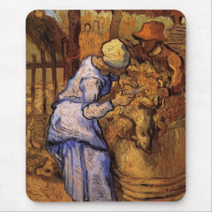 Die Schäfer (nach Millet) von Vincent van Gogh Mousepad
