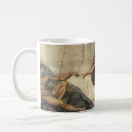 "Die Schaffung des Mannes " Kaffeetasse