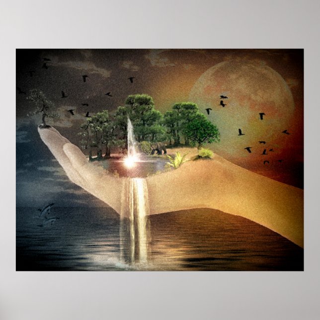 Die Schaffung Poster (Vorne)