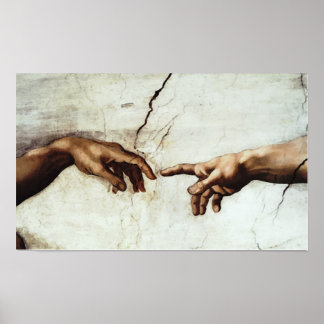 Die Schaffung Poster