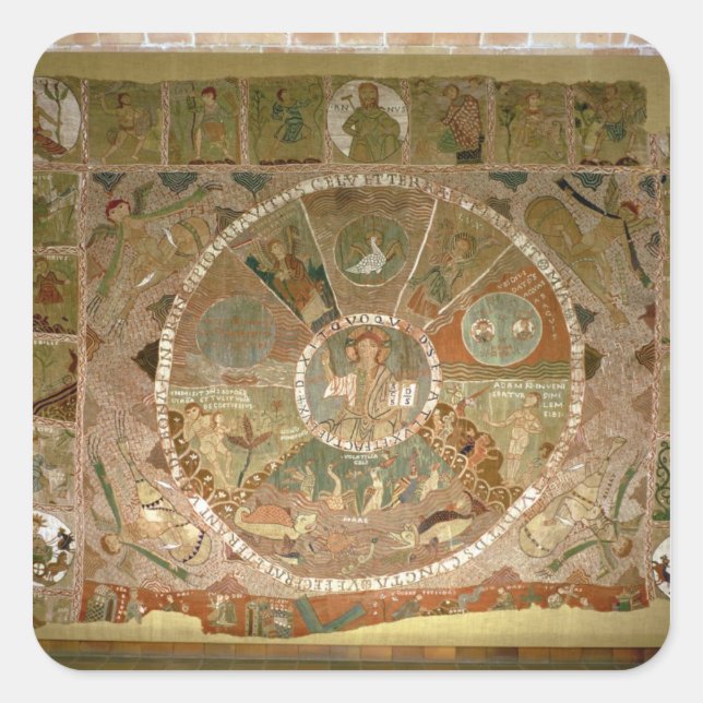 Die Schaffung Quadratischer Aufkleber (Vorderseite)