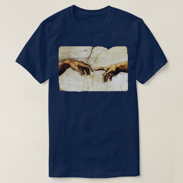 Die Schaffung von Adam 3 T-Shirt (Design vorne)
