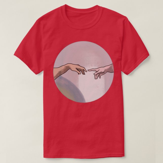 Die Schaffung von Adam 7 T-Shirt (Design vorne)