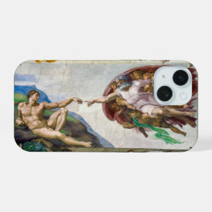 Die Schaffung von Adam   Michelangelo   iPhone 15 Hülle