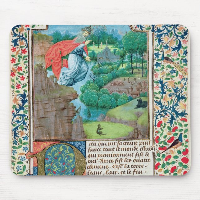 Die Schaffungs-Welt, von 'Traite de Medecine' Mousepad (Vorne)